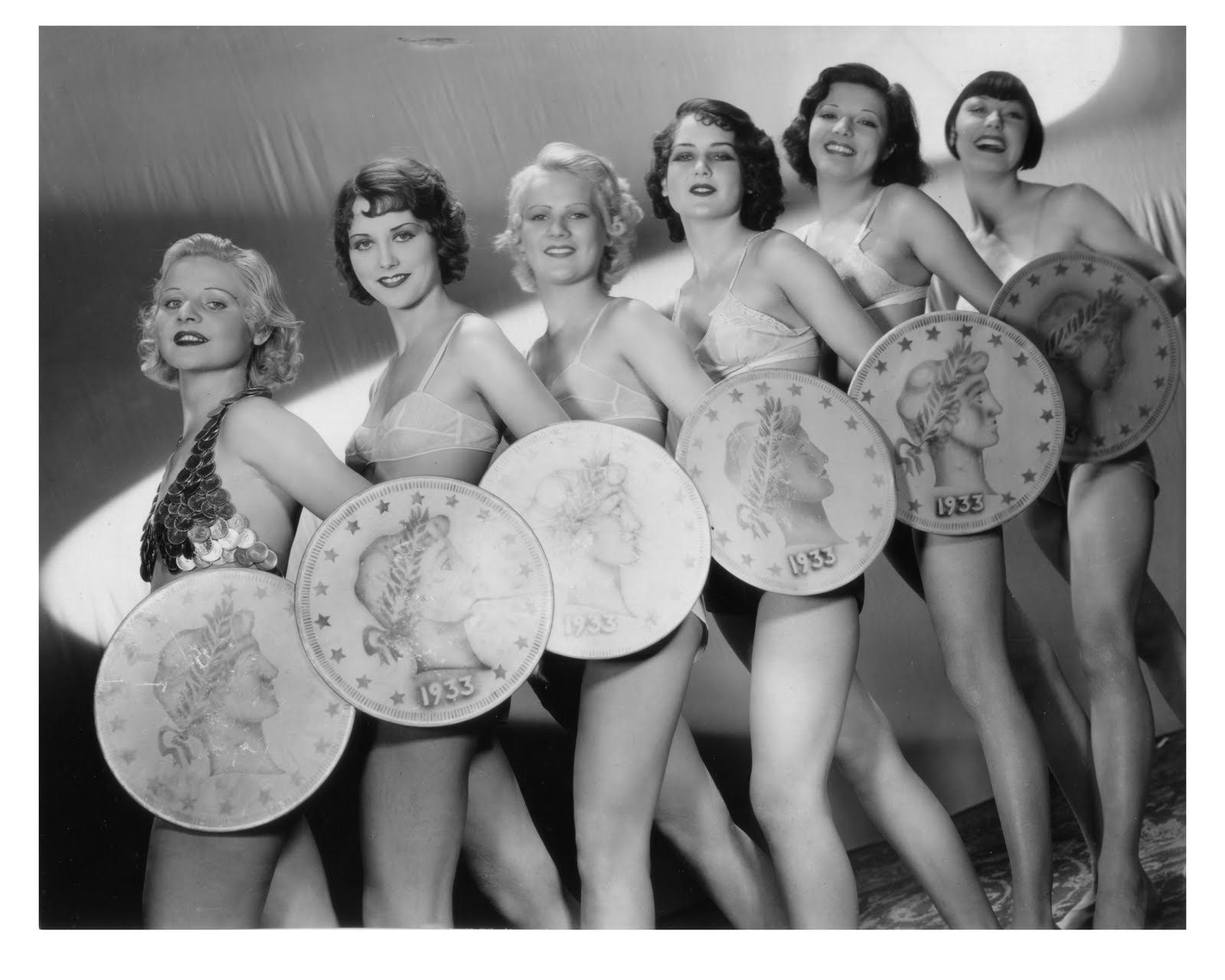 gold diggers of 1935  Chorus Girls, Publicity Portrait for the