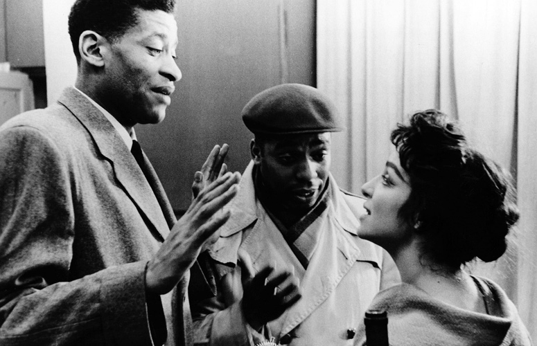 Rupert Crosse and Hugh Hurd have a spirited conversation with Lelia Goldoni.