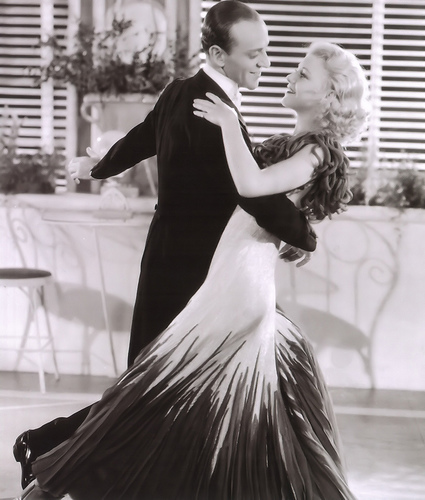 Fred Astaire and Ginger Rogers dance 